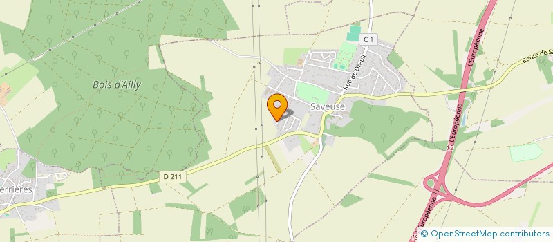 localisation de l'entreprise PASCALINE ET WOLFGANG RESTAURATION  SAVEUSE