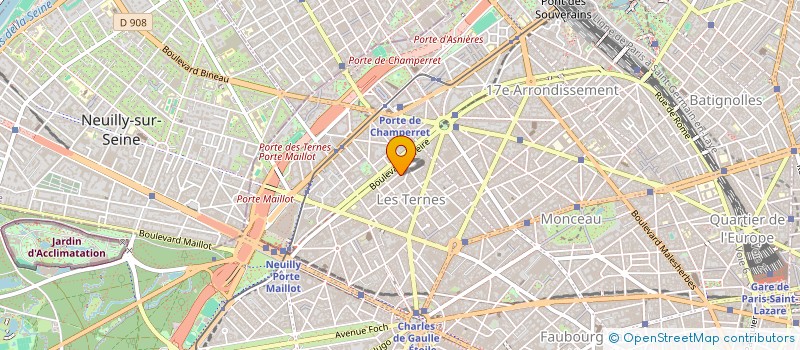 localisation de l'entreprise PASCALINE LEGUET COMMUNICATION  PARIS