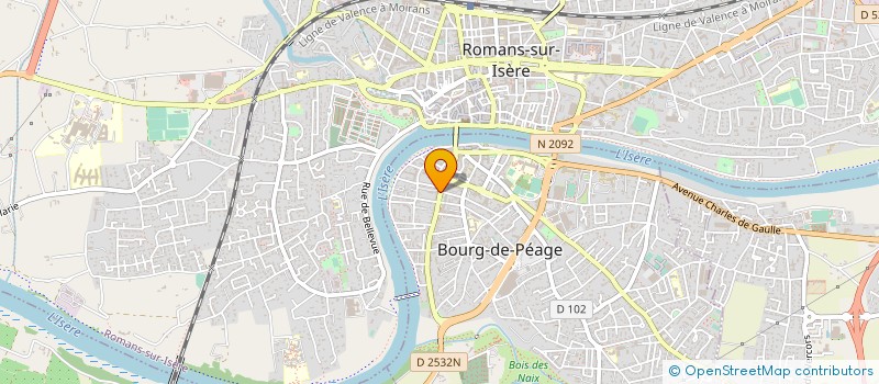 localisation de l'entreprise PASCALIS BOURG DE ROMANS  BOURG-DE-PEAGE