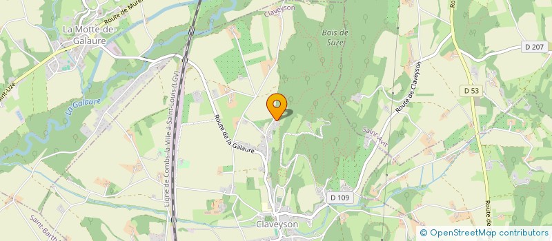 localisation de l'entreprise PASCALIS SERVICES INDUSTRIES  CLAVEYSON