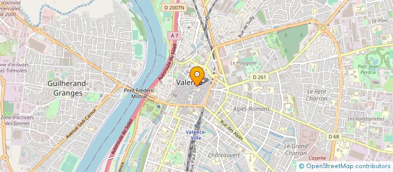 localisation de l'entreprise PASCALIS VALENCE à VALENCE