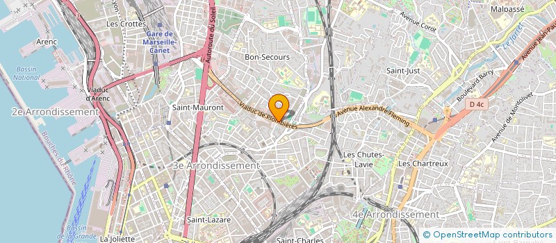 localisation de l'entreprise PASCALOU à MARSEILLE