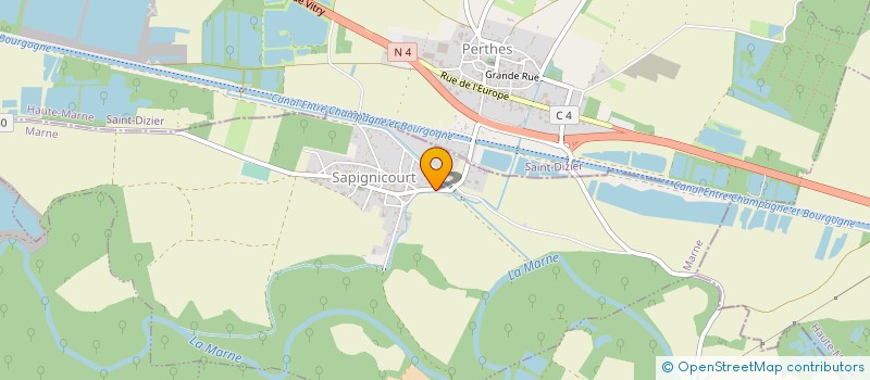 localisation de l'entreprise PASCALOU à SAINT-DIZIER