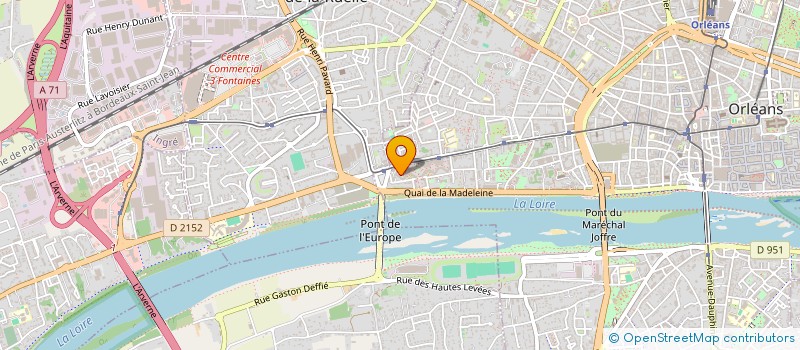 localisation de l'entreprise PASCARN AUREA à ORLEANS