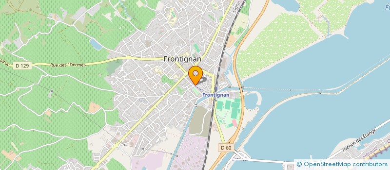 localisation de l'entreprise PASCATONI à FRONTIGNAN