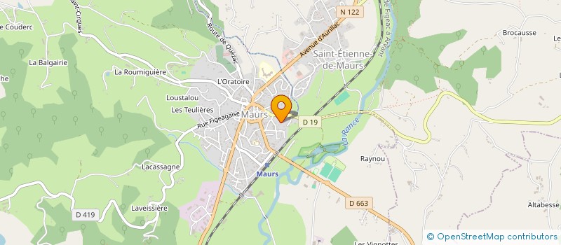 localisation de l'entreprise PASCHA à MAURS