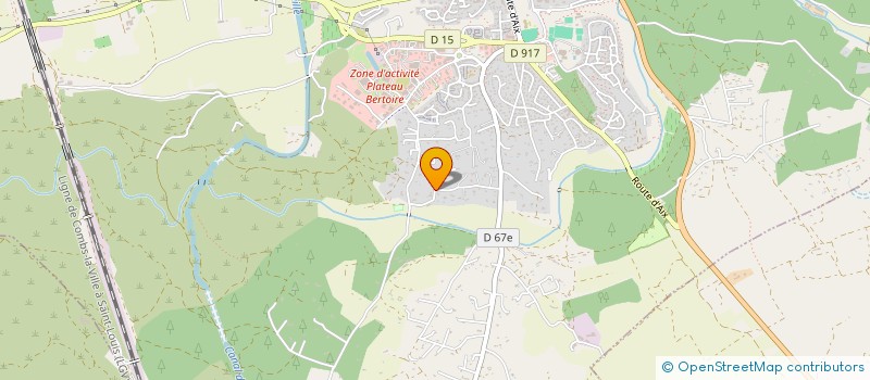 localisation de l'entreprise PASCHE BERTHO  LAMBESC