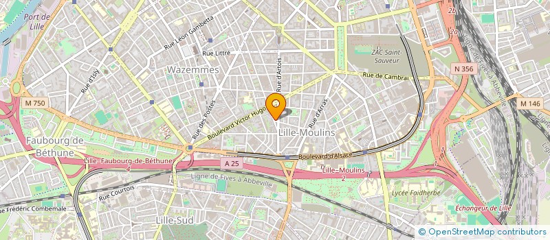 localisation de l'entreprise PASCHRI  LILLE