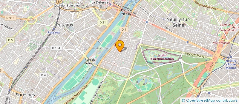 localisation de l'entreprise PASCO à NEUILLY-SUR-SEINE