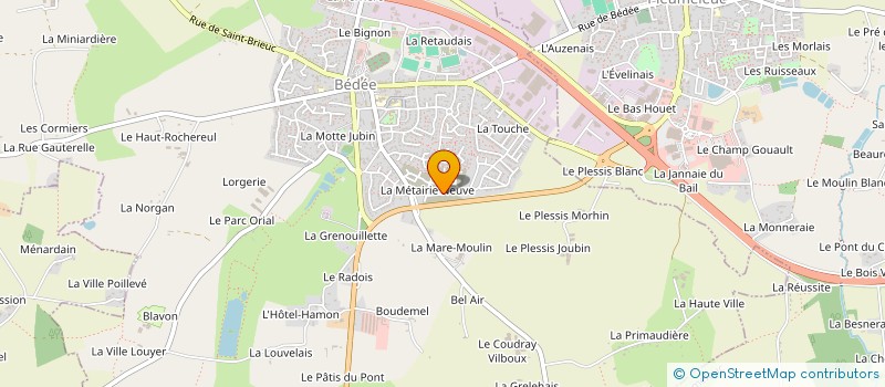 localisation de l'entreprise PASCO CHARREL  BEDEE