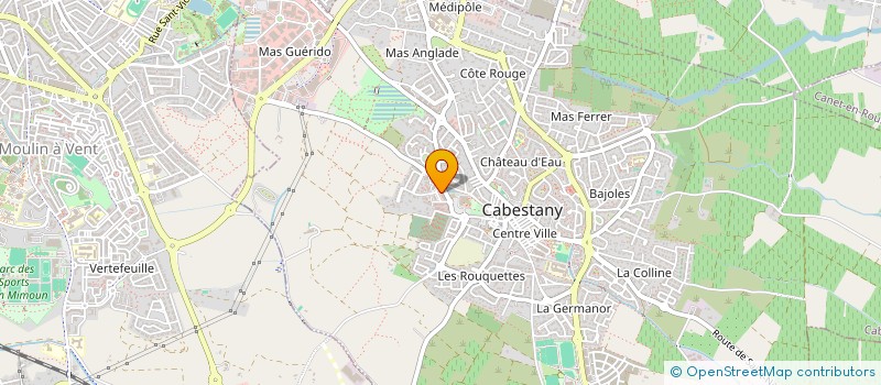 localisation de l'entreprise PASCOALI à CABESTANY