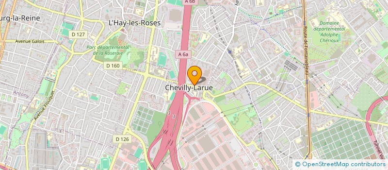 localisation de l'entreprise PASCON SA à L'HAY-LES-ROSES