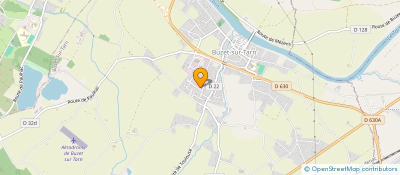 localisation de l'entreprise PASCUAL-AUSTRUY à BUZET-SUR-TARN