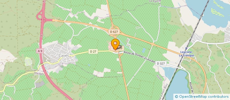 localisation de l'entreprise PASCUAL FRERES  CAVES