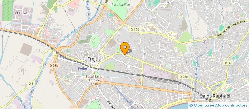 localisation de l'entreprise PASDAM à FREJUS