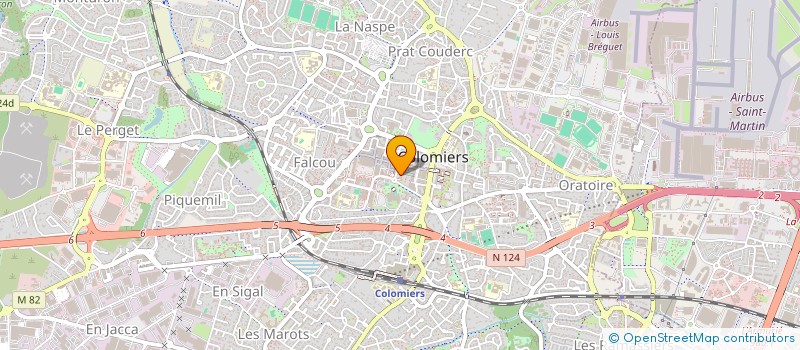 localisation de l'entreprise PASDES à COLOMIERS