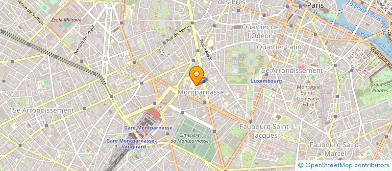 localisation de l'entreprise PASEAFIC  PARIS