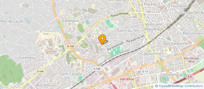 localisation de l'entreprise PASEO à NIMES