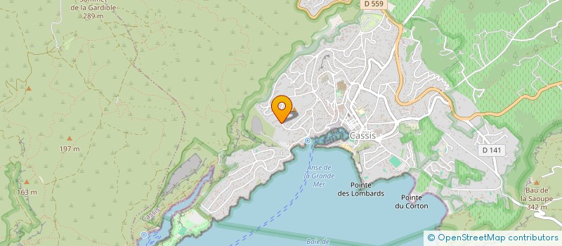 localisation de l'entreprise PASEO  CASSIS