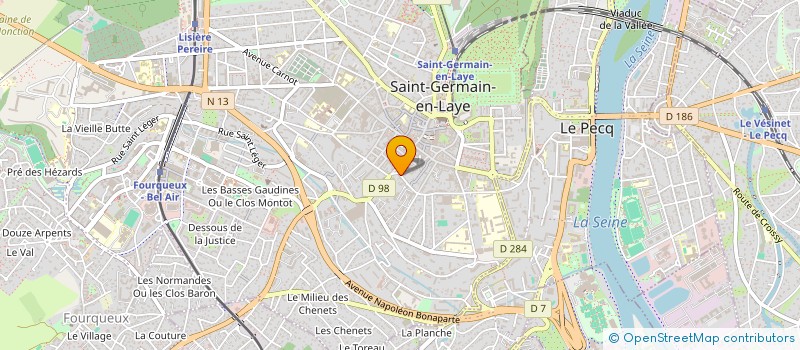 localisation de l'entreprise PASEO CORTEZ  SAINT-GERMAIN-EN-LAYE