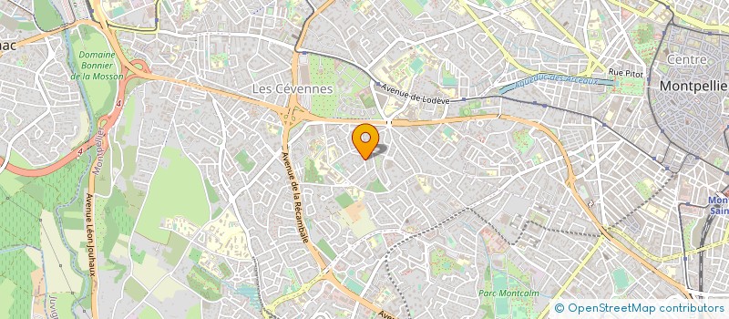 localisation de l'entreprise PASEO DE GRACIA à MONTPELLIER