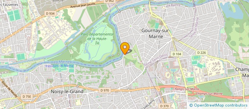 localisation de l'entreprise PASEO MARAVILLOSO  NOISY-LE-GRAND