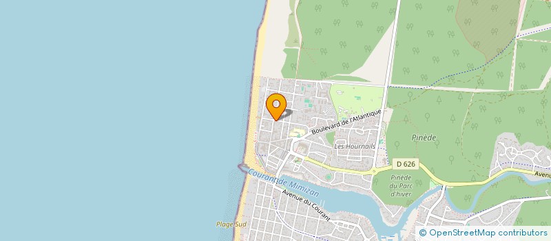 localisation de l'entreprise PASER  MIMIZAN