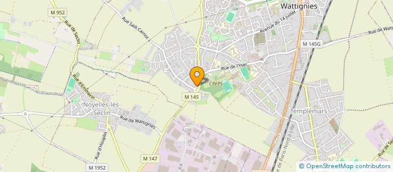 localisation de l'entreprise PASETGER  WATTIGNIES