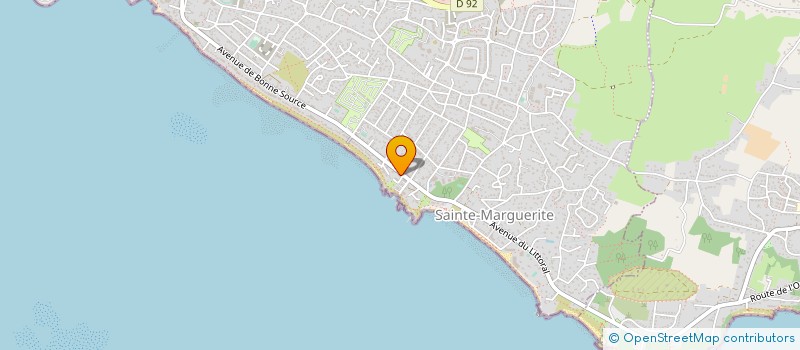 localisation de l'entreprise PASFUS  LA BAULE-ESCOUBLAC