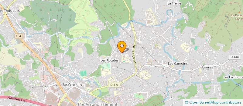 localisation de l'entreprise PASHA à MARSEILLE