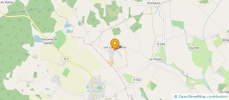 localisation de l'entreprise PASHA à COLOMBIERS