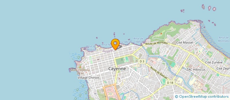 localisation de l'entreprise PASHAMAZON  CAYENNE