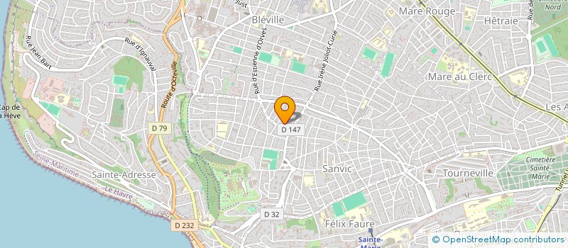 localisation de l'entreprise PASHELBENANT à LE HAVRE