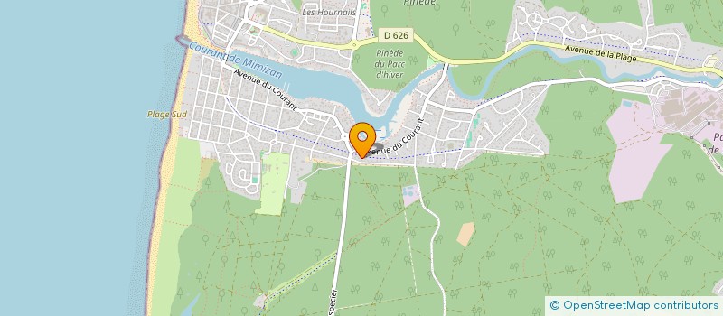 localisation de l'entreprise PASICOBE  MIMIZAN