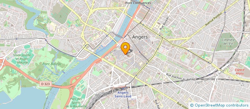 localisation de l'entreprise PASILO à ANGERS