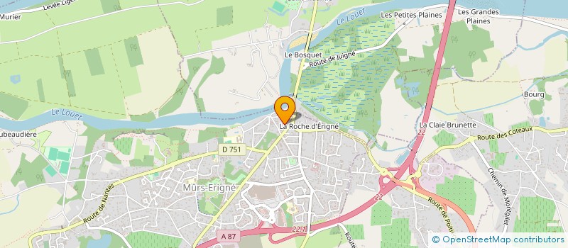 localisation de l'entreprise PASIMART  MURS-ERIGNE