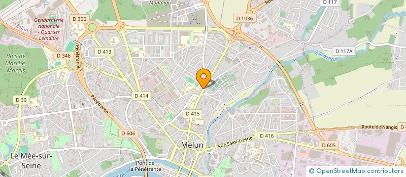 localisation de l'entreprise PASIN à MELUN