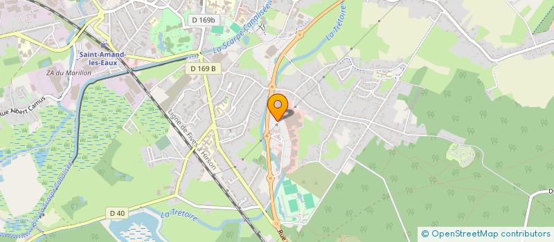 localisation de l'entreprise PASINO DE SAINT-AMAND-LES-EAUX  SAINT-AMAND-LES-EAUX