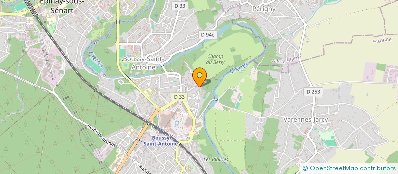 localisation de l'entreprise PASITO  QUINCY-SOUS-SENART