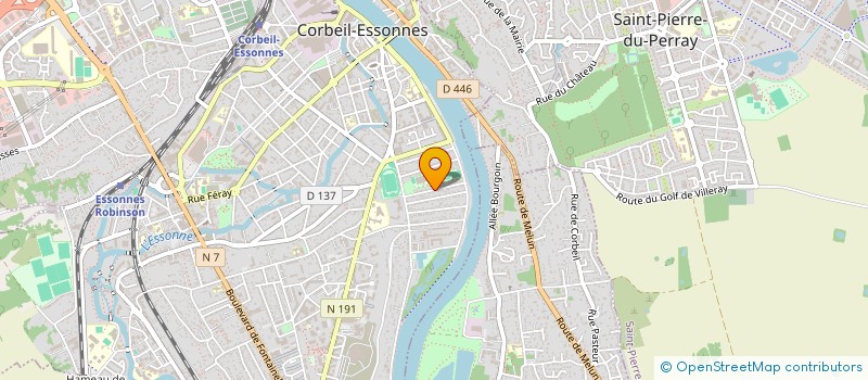localisation de l'entreprise PASLAIN  CORBEIL-ESSONNES