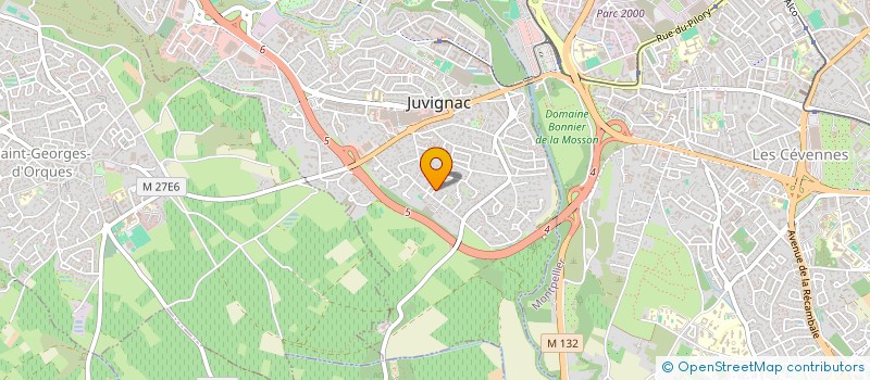 localisation de l'entreprise PASMA  JUVIGNAC
