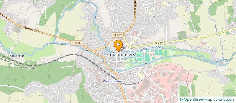 localisation de l'entreprise PASMAREN'S à COULOMMIERS