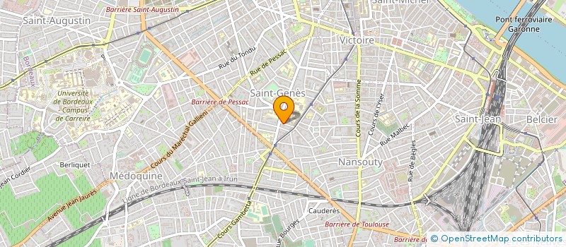 localisation de l'entreprise PASMARKET  BORDEAUX