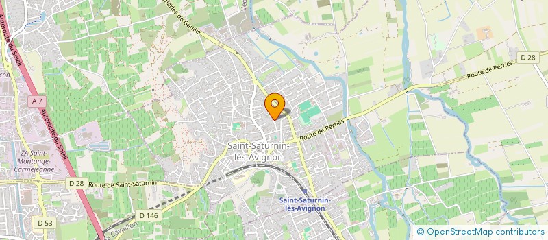 localisation de l'entreprise PASNATANVAL  SAINT-SATURNIN-LES-AVIGNON