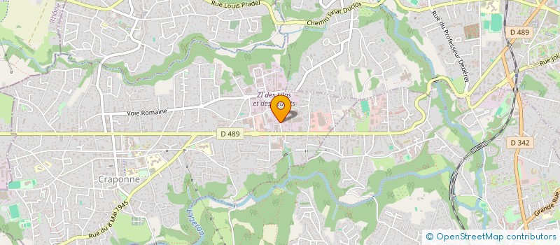 localisation de l'entreprise PASO  BRINDAS