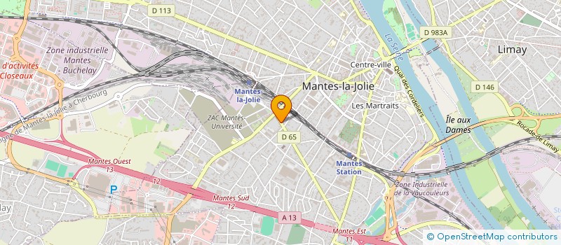 localisation de l'entreprise PASO DOBLE à MANTES-LA-VILLE