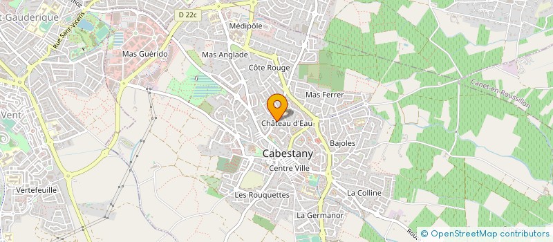 localisation de l'entreprise PASOLU  CABESTANY