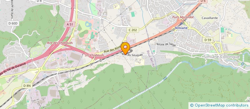 localisation de l'entreprise PASOVACLE à BOUC-BEL-AIR