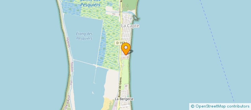 localisation de l'entreprise PASQUA à HYERES