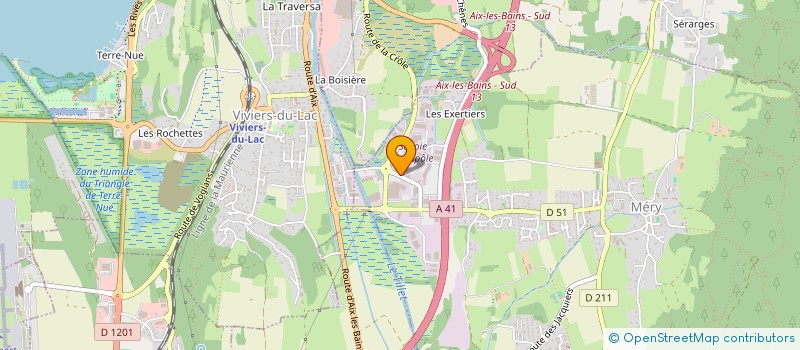 localisation de l'entreprise PASQUALINI SARL à MERY